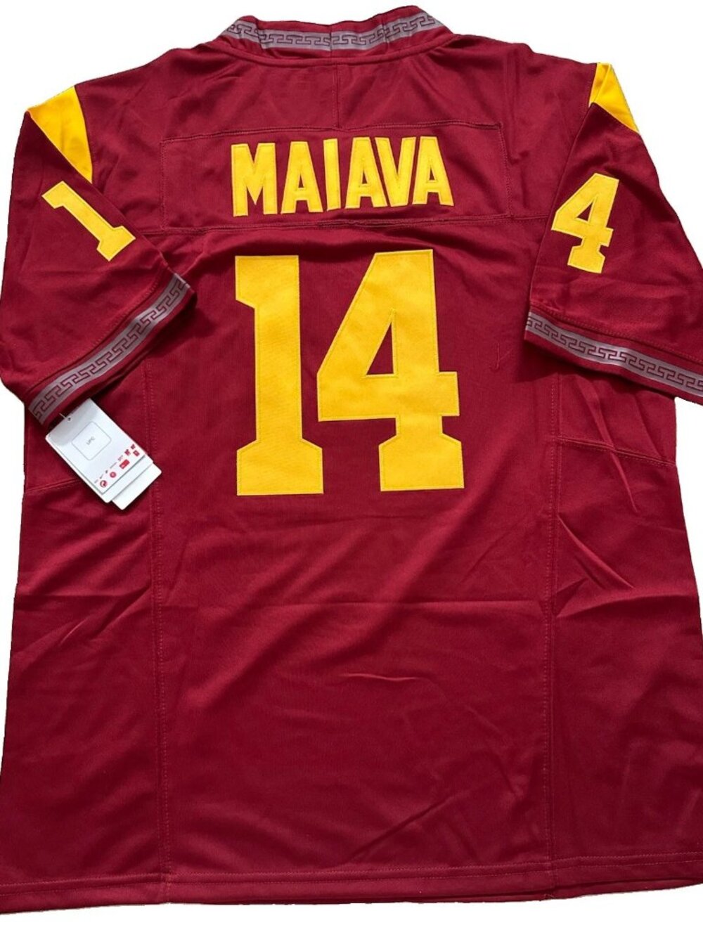 Jayden Maiava Vapor Stitched Jersey Crimson